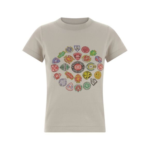 Balenciaga Women's Logo Print T-Shirt